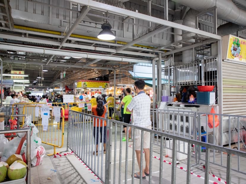 The Jurong West 505 Market and Food Centre. There is no need for members of the public to avoid places where confirmed cases have been, the Ministry of Health said.