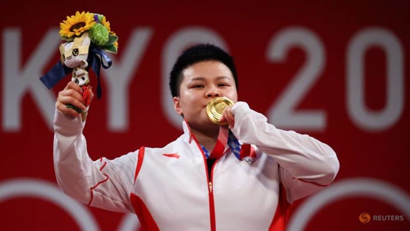 Olympics: Wang wins China's sixth weightlifting gold Olympics: Wang wins China's sixth weightlifting gold