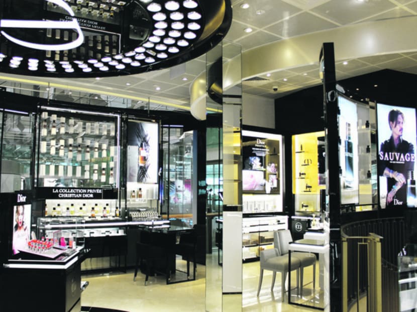 The Dior Beauty House at Shilla Beauty Loft in Changi Terminal 3 offers a total of 12 different services for travellers