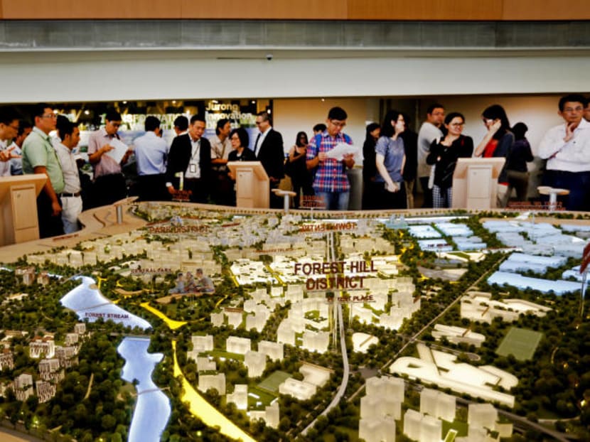 The masterplan for Tengah town was announced in 2016.