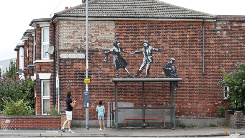 A Great British Spraycation: Banksy's new seaside murals A Great British Spraycation: Banksy's new seaside murals