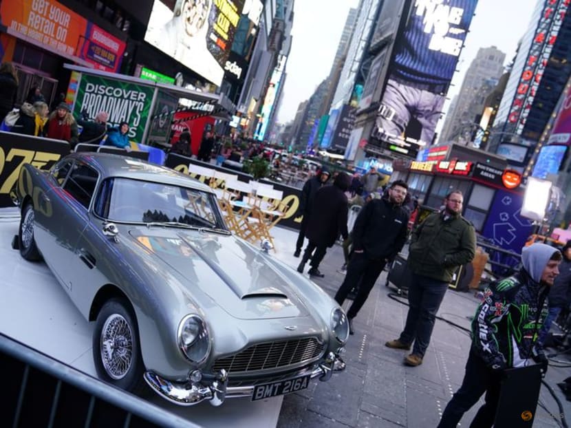 Aston Martin stunt car, Daniel Craig costumes star at James Bond auction Aston Martin stunt car, Daniel Craig costumes star at James Bond auction