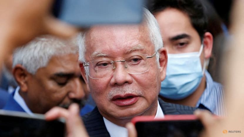 Former Malaysian premier Najib Razak’s jail term halved from 12 to 6 years, say official sources