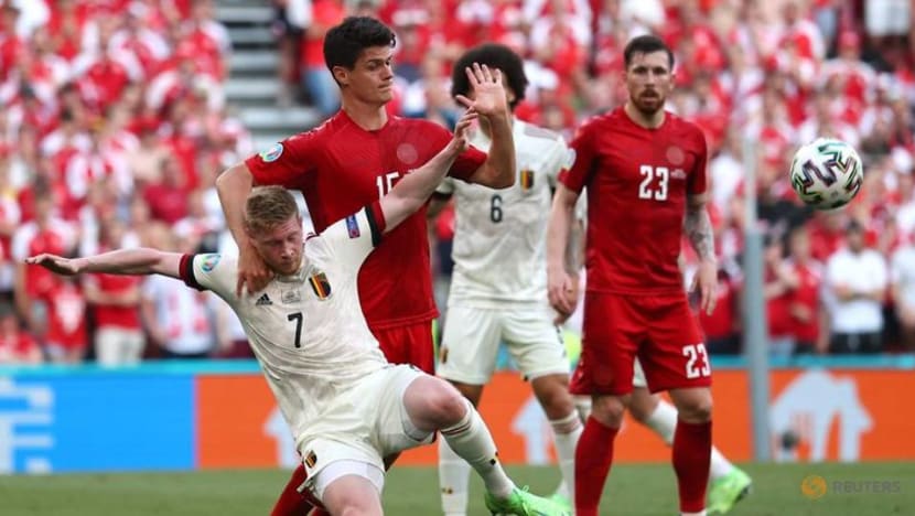 Football: De Bruyne leads Belgium to 2-1 comeback Euro 2020 win over Denmark Football: De Bruyne leads Belgium to 2-1 comeback Euro 2020 win over Denmark