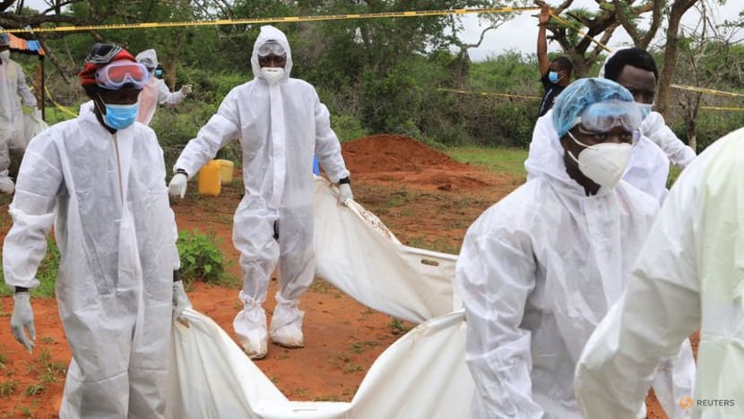 Police find 47 bodies of suspected cult followers who starved themselves to 'meet Jesus' Police find 47 bodies of suspected cult followers who starved themselves to 'meet Jesus'