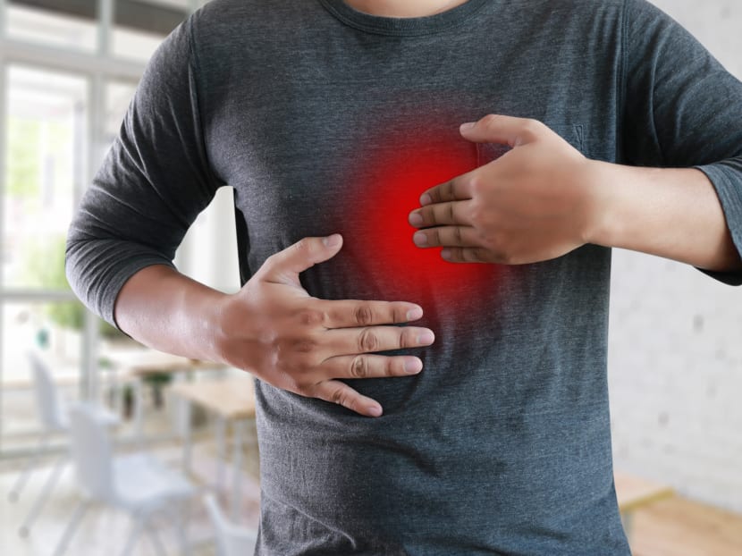 Heartburn can be a symptom of gastroesophageal reflux disease. Photo: Shutterstock