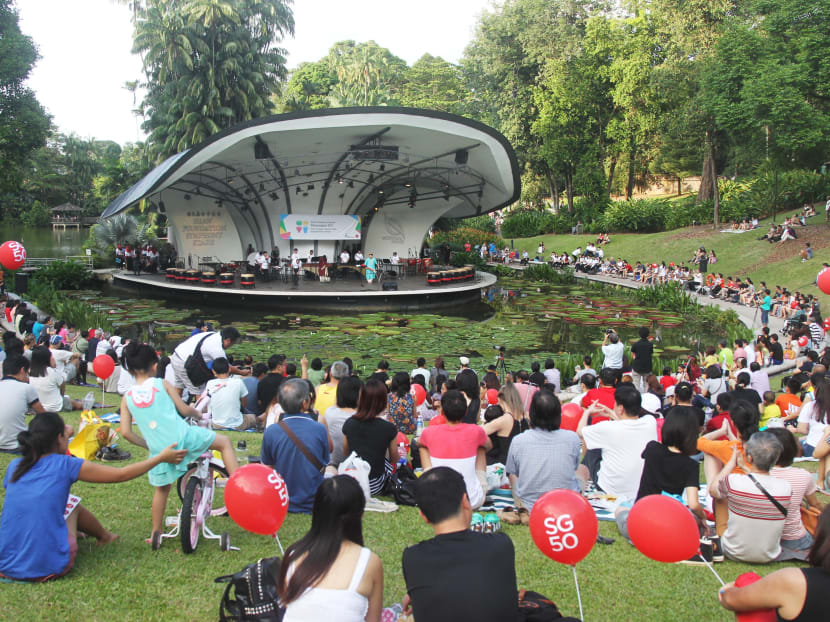 Shaw Foundation Symphony Stage at the Singapore Botanic Gardens. TODAY file photo