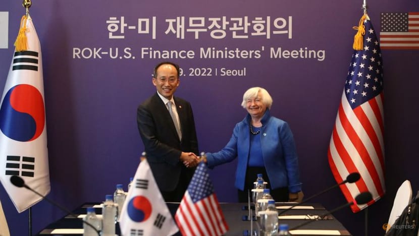 S Korea, US agree to implement liquidity measures if needed S Korea, US agree to implement liquidity measures if needed
