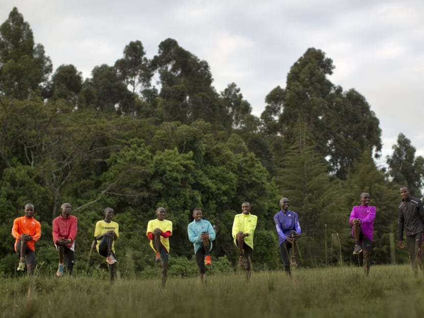 Stars live like monks at Kenyan running camp