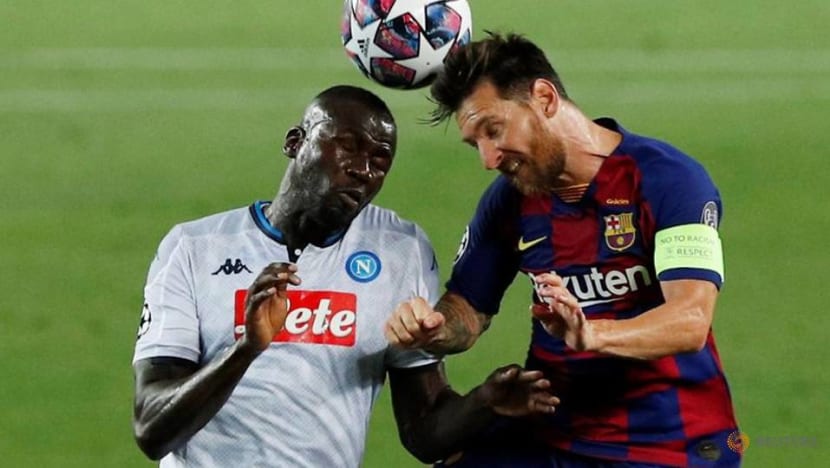Football: Messi helps Barca sink Napoli to reach last eight Football: Messi helps Barca sink Napoli to reach last eight