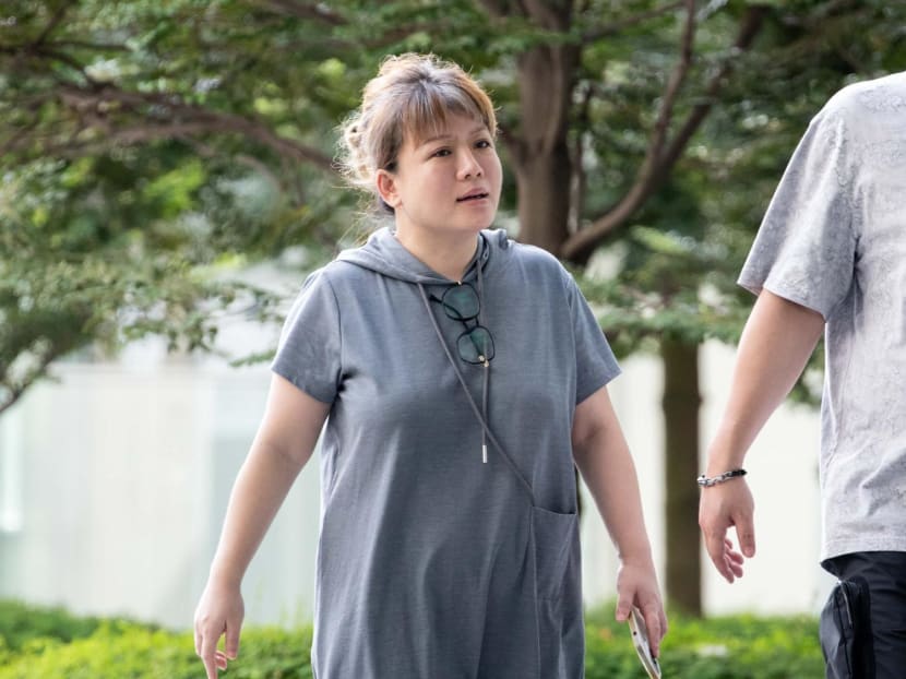 Shi Ling arriving at the State Courts on May 29, 2024.