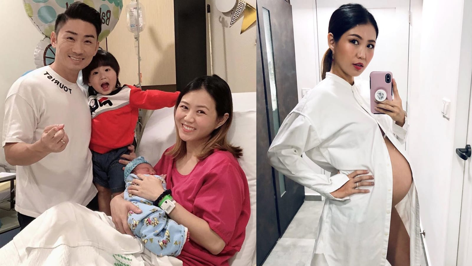 Singer Tay Kewei Just Gave Birth To Her Second Boy, Whom Her First Son Calls 'Xiao Pian Pian'