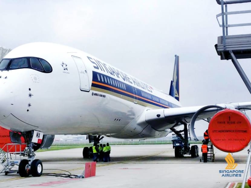 A Singapore Airlines A350-900 plane. Photo: Singapore Airlines