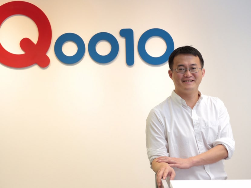 Qoo10 country manager Hyun Wook Cho poses at Qoo10's office on April 20, 2015. Photo: Jason Quah