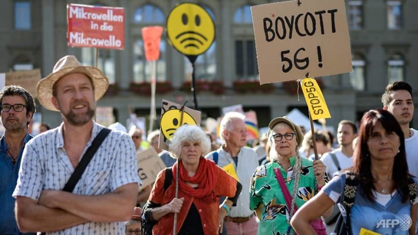 Thousands of Swiss protest 5G wireless over health fears Thousands of Swiss protest 5G wireless over health fears
