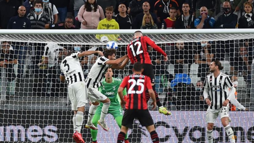 Football:
Rebic earns Milan late draw at winless Juve Football:
Rebic earns Milan late draw at winless Juve