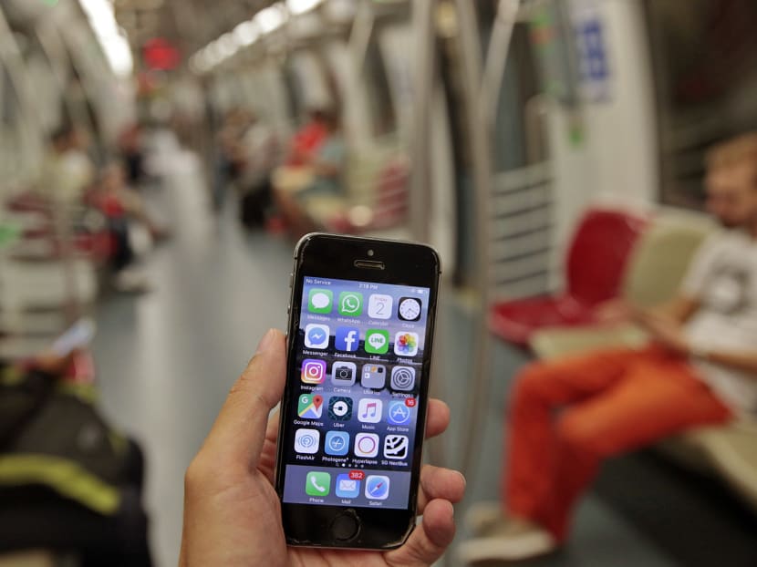 SMRT and LTA said the shutdown of mobile phone signals was to check for possible interference between the telecommunications network and the train signalling system. Photo: Jason Quah