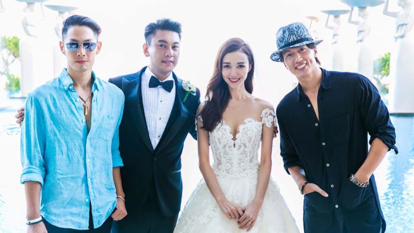 F3 reunites at Ken Chu’s wedding