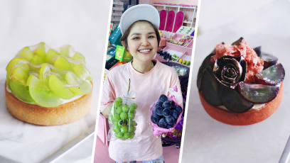 Olinda Cho’s Petite $32 Japanese Grape Tart "Probably The Most Expensive In Singapore"