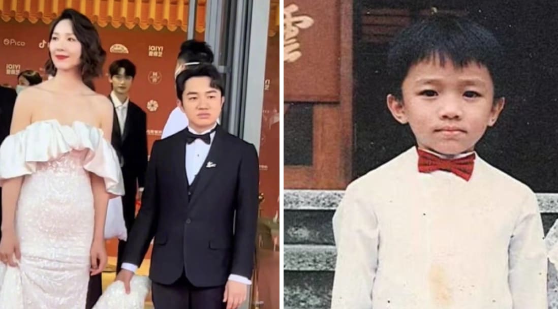 Netizens Say Wong Cho Lam Looks Like A Flower Boy Next To His Wife Leanne Li On Red Carpet; The Couple Agrees That He Does Netizens Say Wong Cho Lam Looks Like A Flower Boy Next To His Wife Leanne Li On Red Carpet; The Couple Agrees That He Does