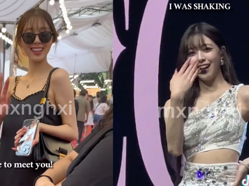 Local TikToker bumps into Itzy's Yuna in Singapore, netizens confused as to why the k-pop star was at a pasar malam