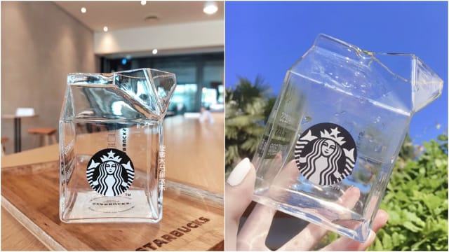 Starbucks“玻璃牛奶杯”引轰动！本地也能买到同款