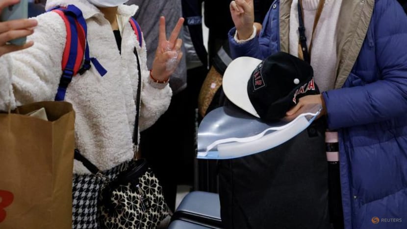 Excitement at Hong Kong's China border as quarantine lifted Excitement at Hong Kong's China border as quarantine lifted