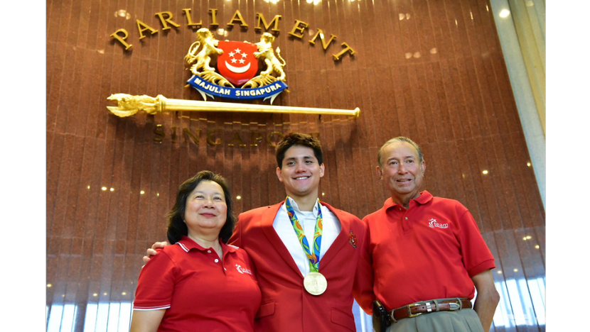 ‘Mum, I’ve got this’: Joseph Schooling’s message to mother before Olympic win