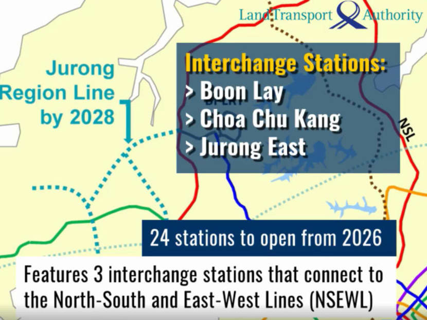 LTA  Jurong Region Line