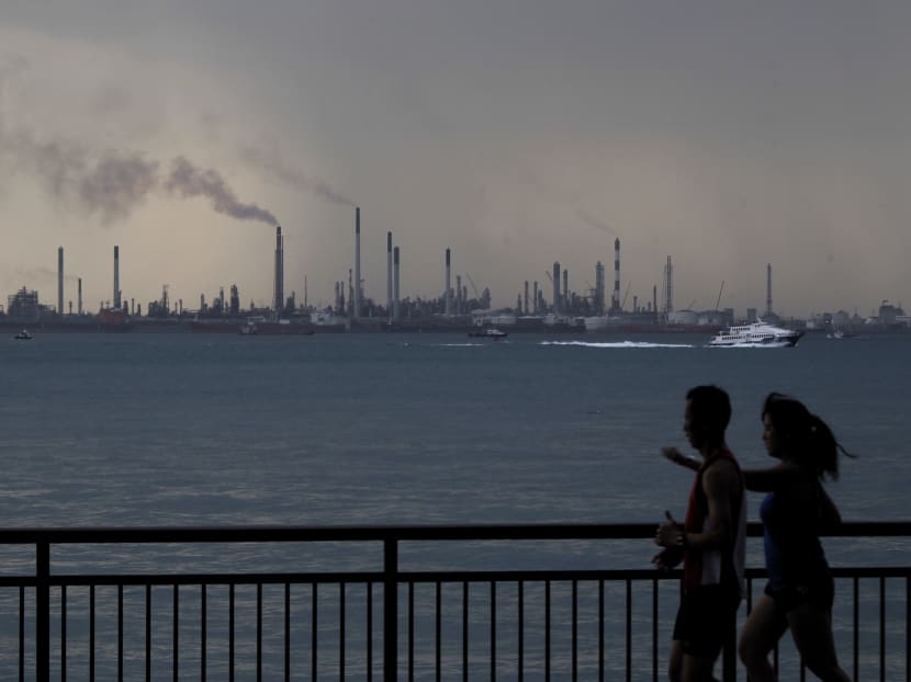 Large emitters of greenhouse gases will be taxed S$5 for every tonne of gas they release into the air between next year and 2023. TODAY file photo Large emitters of greenhouse gases will be taxed S$5 for every tonne of gas they release into the air between next year and 2023. TODAY file photo