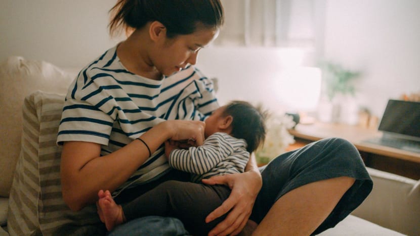 breastfeeding mother istock