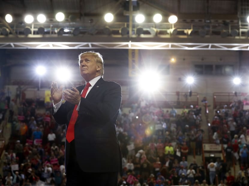 Mr Trump on Saturday held a campaign-style rally in the rust-belt state of Pennsylvania, which had helped to tip the presidential election in his favour. Photo: AP