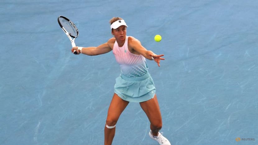 Sabalenka survives scare to reach Adelaide quarters Sabalenka survives scare to reach Adelaide quarters