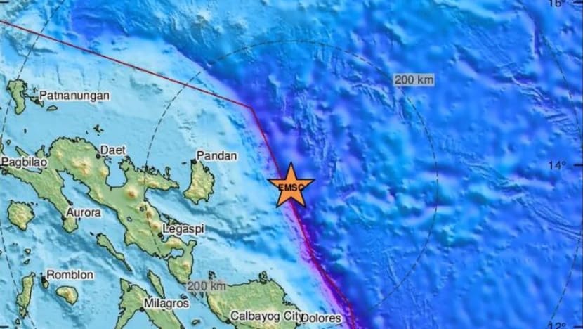 Magnitude 6.6 earthquake strikes off coast of Viga, Philippines - CNA