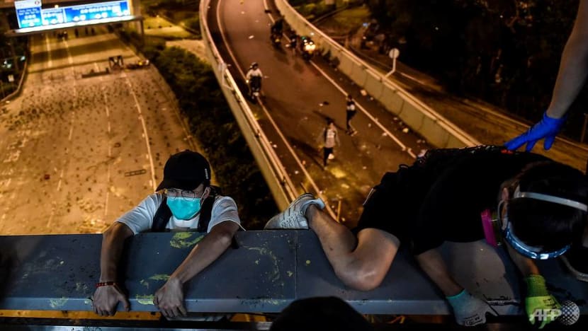 Dozens of Hong Kong protesters make daring campus breakout Dozens of Hong Kong protesters make daring campus breakout