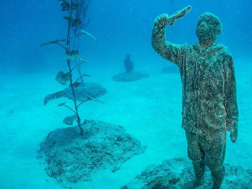 Underwater museum inside the world’s most famous reef officially opens Aug 1 Underwater museum inside the world’s most famous reef officially opens Aug 1