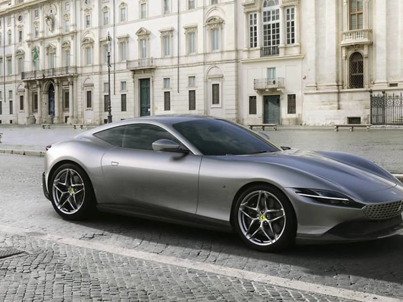 A lower-priced Ferrari? The Ferrari Roma makes its debut in Singapore