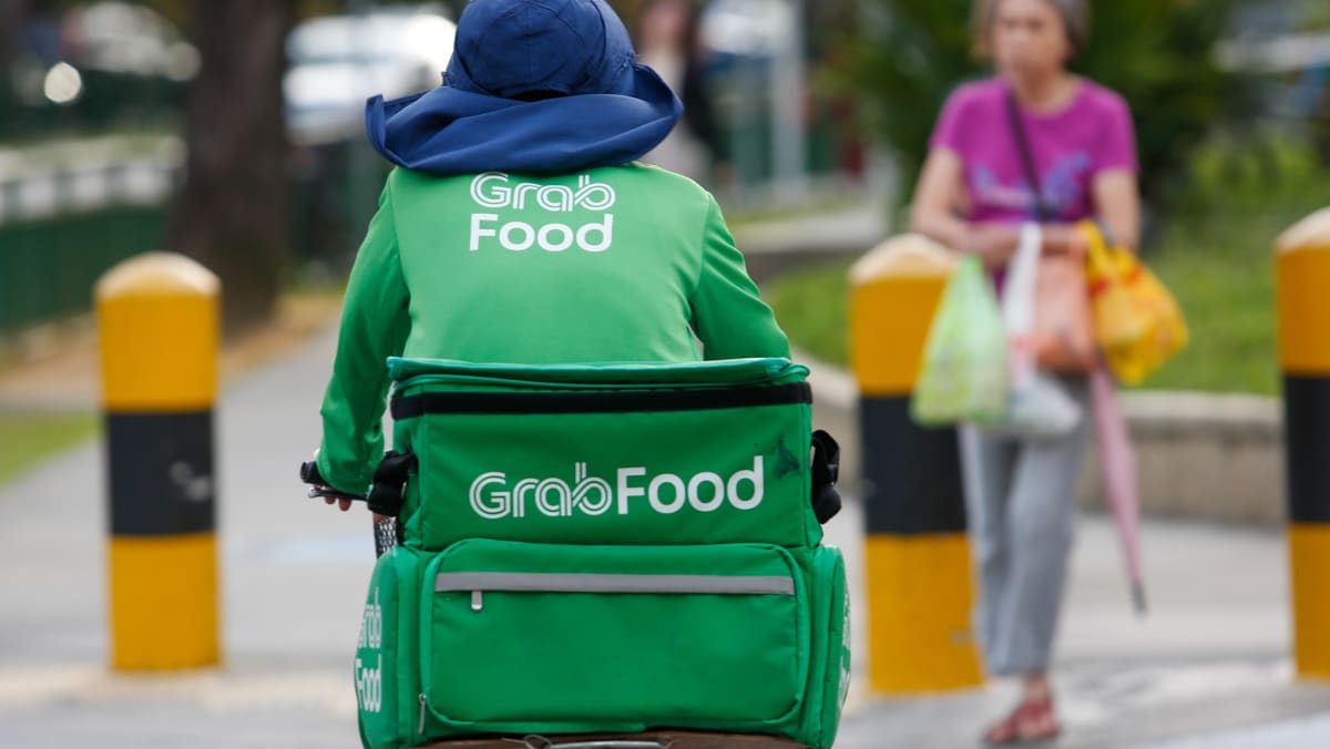 Grab food sales delivery bag