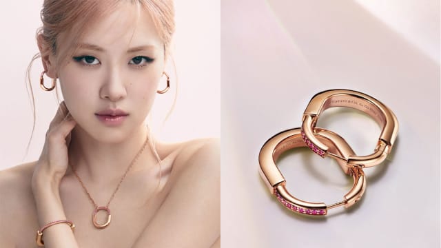 让爱无“锁”不在　Tiffany & Co.为BLACKPINK Rosé打造专属珠宝