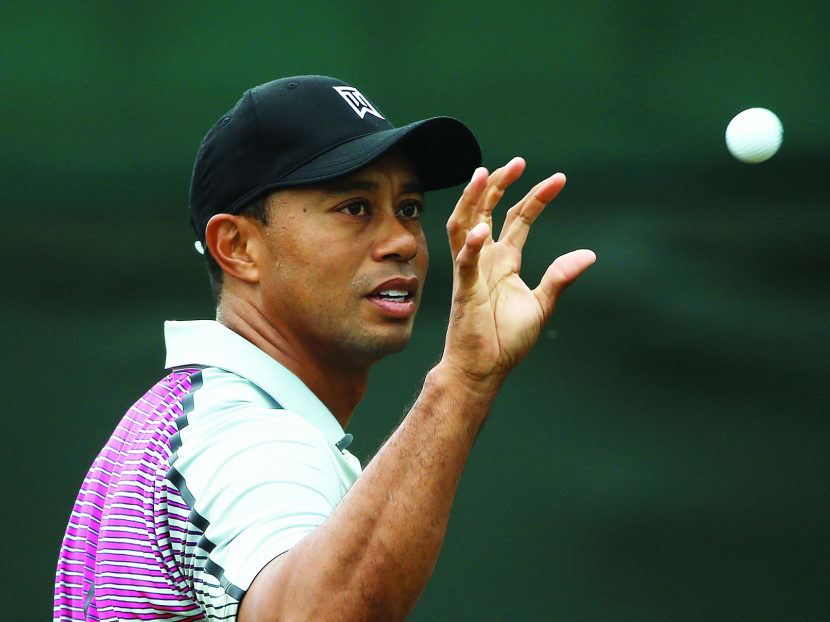 Woods hopes to recapture the form that helped him win the 
British Open 
eight years ago. 
Photo: GETTY IMAGES