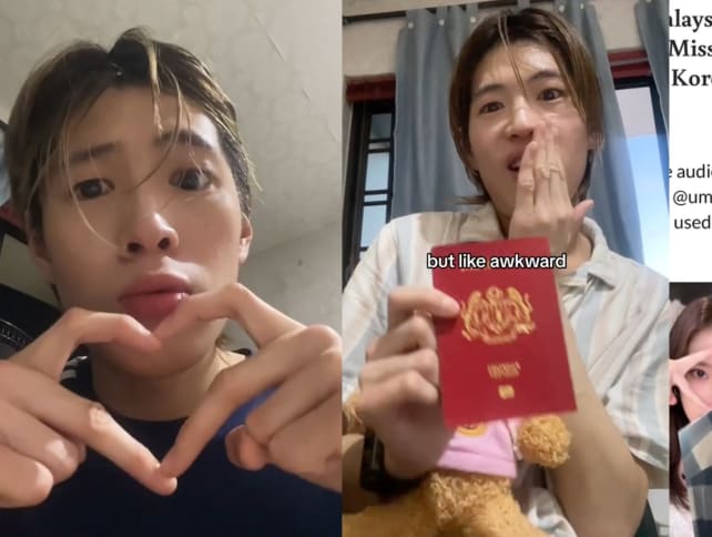 M’sian TikToker behind viral ‘I miss you’ trend calls out local media for getting his nationality wrong; says only CNA got it right