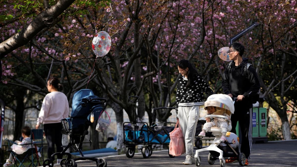 Births in China slide 10% to hit their lowest on record