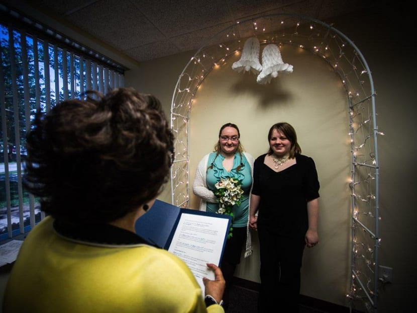 Gallery: Gay couples rush to get married after historic US Supreme Court ruling