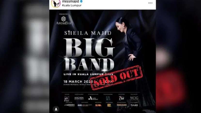 Tiket konsert Sheila Majid laris dijual