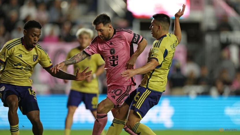 Messi shines as Inter Miami beat Real Salt Lake 2-0 in MLS season opener - CNA