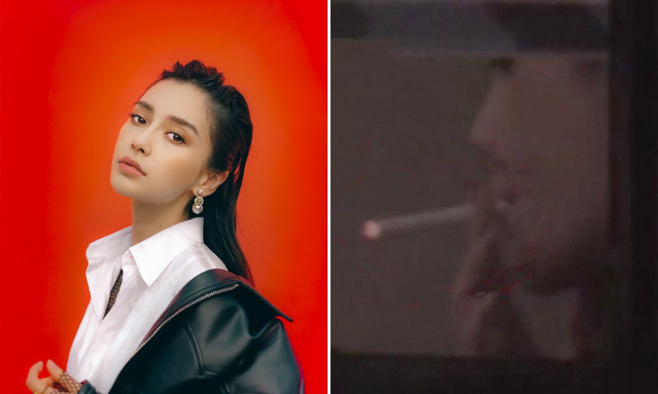 Angelababy Keeps Getting Caught Smoking Despite Promising To Quit For 11 Years Angelababy Keeps Getting Caught Smoking Despite Promising To Quit For 11 Years
