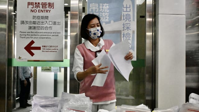 台湾新增16起确诊本土病例 另有五人病逝