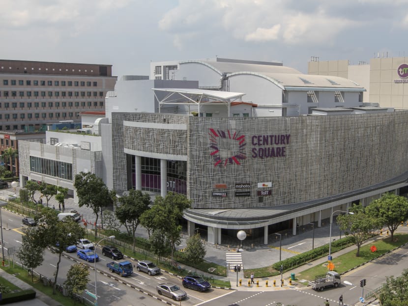 The new façade of Century Square at Tampines, which opens on Wednesday (June 6) after a S$60 million facelift which lasted nine months.
