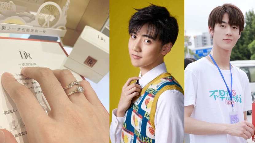 Several Male Chinese Idols Found To Have Bought Engagement Rings From A Chinese Jeweller, Turns Out, They Were Victims Of Identity Theft