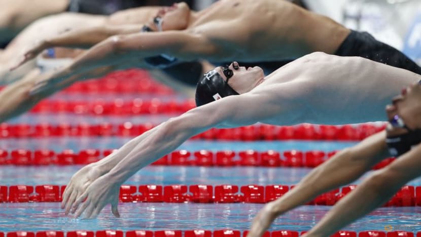 American Armstrong takes 50m backstroke gold, McIntosh wins 400m medley American Armstrong takes 50m backstroke gold, McIntosh wins 400m medley
